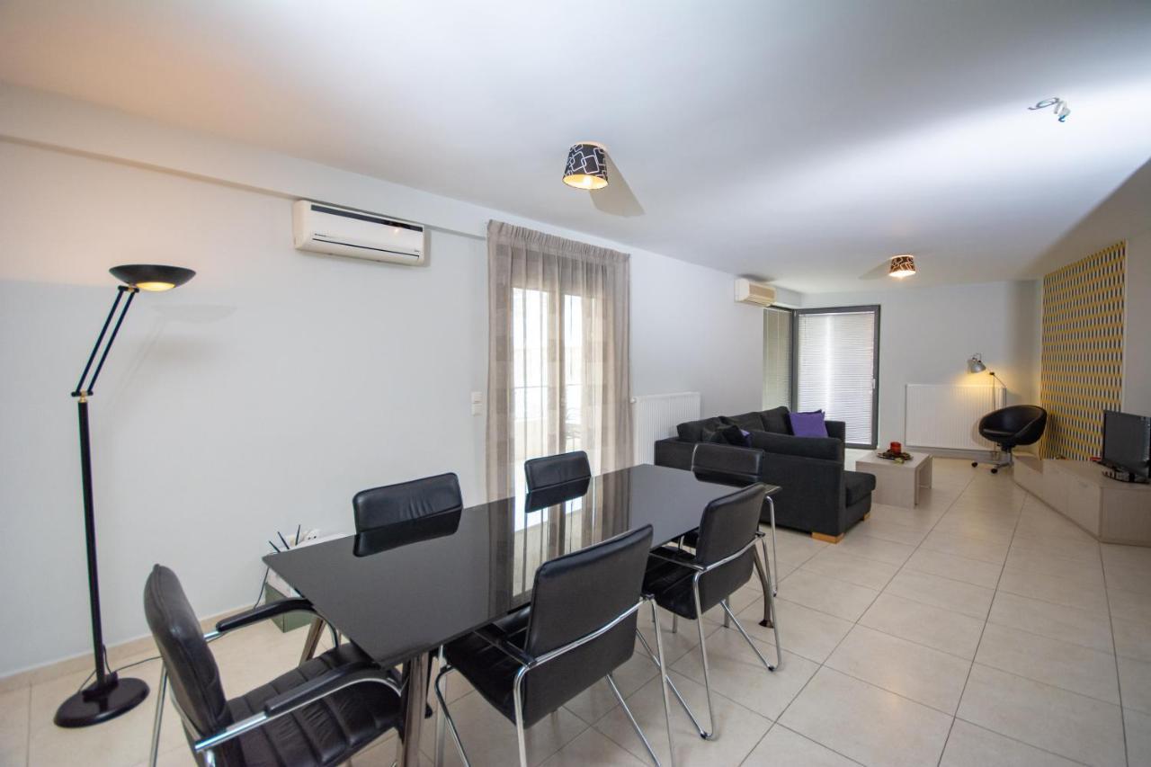 Spacious Fully Equipped 3Bd 2Bath Apt In The Heart Of City With Balconies Ac And Fast Wifi #2 Iraklio Eksteriør bilde